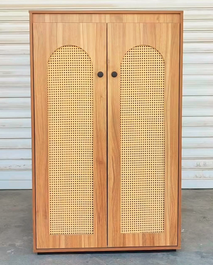 Modern Rotating Shoe Storage Cabinet